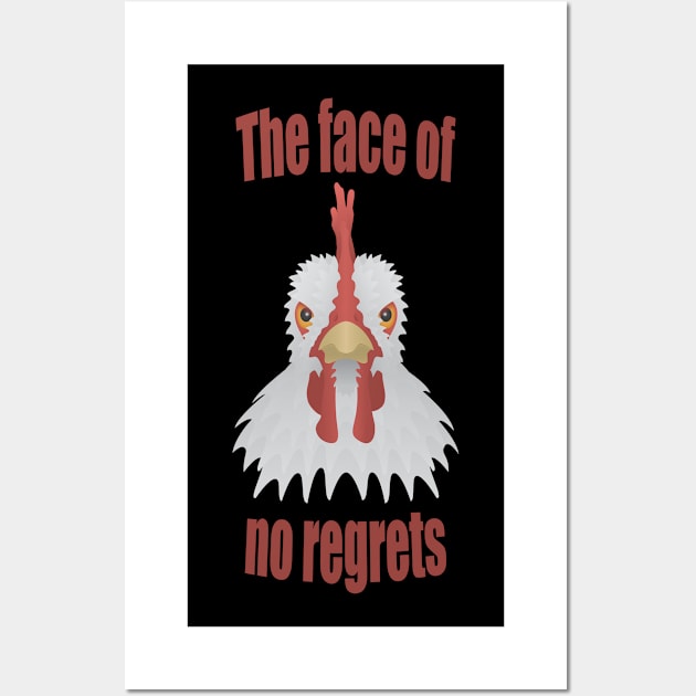 The face of no regrets Wall Art by MissMorty2